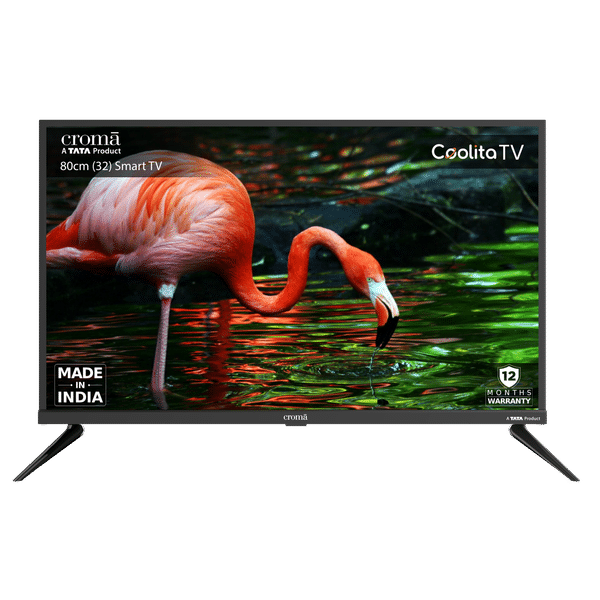 Croma CREL032HCC331801 80 cm (32 inch) HD Ready LED Linux TV with Dolby Audio (2024 model)_1