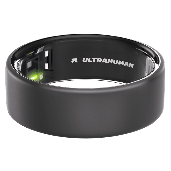 Ultrahuman Ring Air Smart Ring with Activity Tracker (Size 9, Upto 100 Meter Water Resistant, Matte Grey)_1