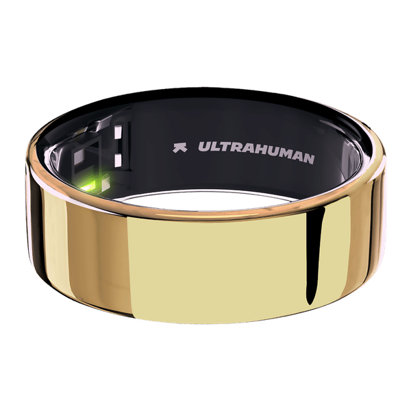 Ultrahuman Ring Air Smart Ring with Activity Tracker (Size 5, Upto 100 Meter Water Resistant, Bionic Gold)_1