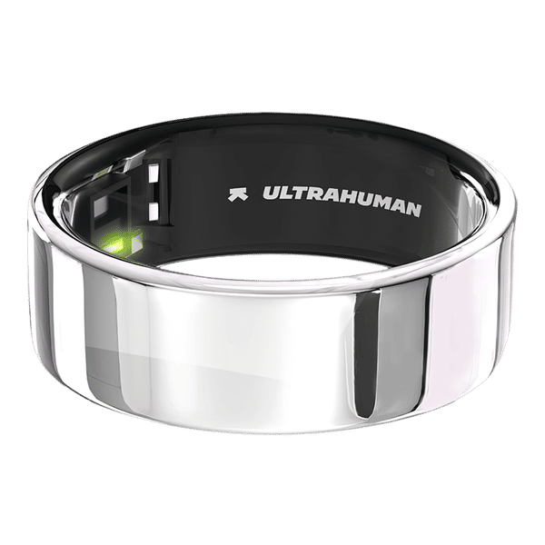 Ultrahuman Ring Air Smart Ring with Activity Tracker (Size 14, Upto 100 Meter Water Resistant, Space Silver)_1