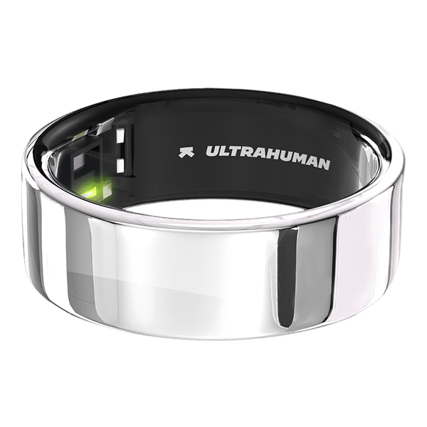 Ultrahuman Ring Air Smart Ring with Activity Tracker (Size 12, Upto 100 Meter Water Resistant, Space Silver)_1