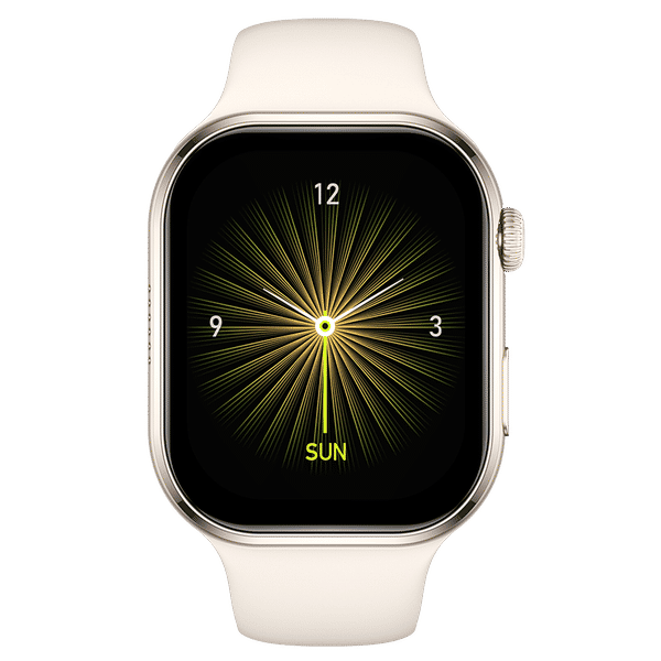 FIRE-BOLTT Brillia Smartwatch with Bluetooth Calling (51.30mm AMOLED Display, IP67 Water Resistant, Champagne Strap )_1
