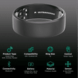 Ultrahuman Ring Air Smart Ring with Activity Tracker (Size 10, Upto 100 Meter Water Resistant, Matte Grey)_2