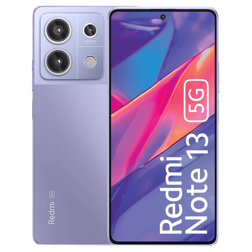 Redmi Note 13 5G (6GB RAM, 128GB, Chromatic Purple)