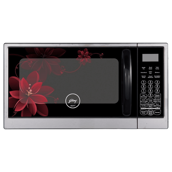 Godrej GME 730 CR1 PZ  30L Convection & Grill Microwave Oven with 375 Auto Cook Menu (Wine Lily)_1