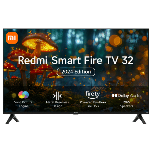 Redmi F Series 80 cm (32 inch) HD Ready LED Smart Fire TV with Dolby Audio (2024 model)_1