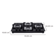 Elica FLEXI HCT 470 DX LOTUS BK Toughened Glass Top 4 Burner Automatic Electric Hob (360 Degree Nozzle Rotation, Black)_2