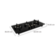Faber Maxus HT803 CRS BR CI AI Toughened Glass Top 3 Burner Automatic Hob (High Quality Knob, Black)_2