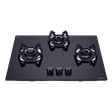 Elica CLASSIC FLEXI AB MFC 3B 60 MT Glass Top 3 Burner Automatic Electric Hob (Cast Iron Grid, Black)_1