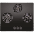 Elica CLASSIC FLEXI AB MFC 3B 60 MT Glass Top 3 Burner Automatic Electric Hob (Cast Iron Grid, Black)_4