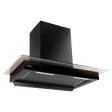 GLEN 6062 BL 90cm 1200m3/hr Ducted Auto Clean Wall Mounted Chimney with Touch Control Panel (Black)_1