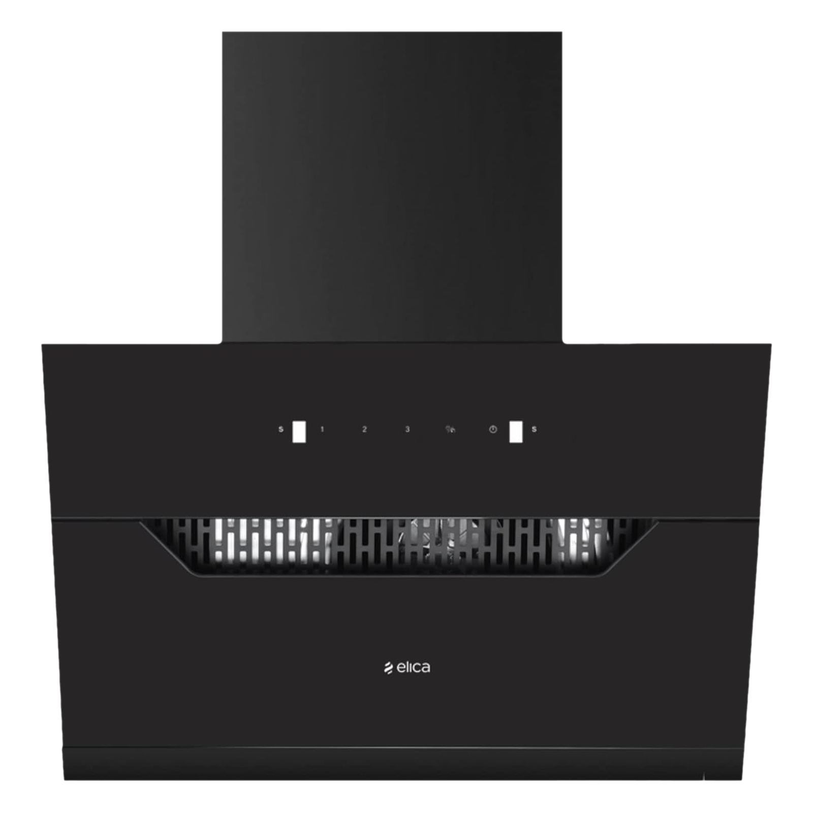 elica EFL 207 HAC LTW VMS 90cm 1350m3/hr Ductled Auto Clean Wall Mounted Chimney with Motion Sensor Control (Black)