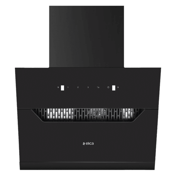 elica EFL 207 HAC LTW VMS 60 60cm 1350m3/hr Ductless Auto Clean Wall Mounted Chimney with Motion Sensor Control (Black)_1