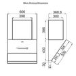 GLEN GL 6074 BL ACLN MS 90cm 1400m3/hr Ducted Auto Clean Wall Mounted Chimney with Touch Control Panel (Black)_4