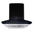 elica WD TBF HAC 60 MS NERO 60cm 1425m3/hr Ducted Auto Clean Wall Mounted Chimney with Touch Control Panel (Black)_1