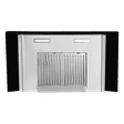 FABER HOOD ELLORA 3D IN HC SC BF BK 60cm 1400m3/hr Ductless Auto Clean Wall Mounted Chimney with Baffle Filter (Black)_4