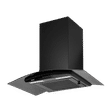 KAFF MAX BF 60cm 1000m3/hr Ducted Auto Clean Wall Mounted Chimney with Soft Push Control (Black)_4