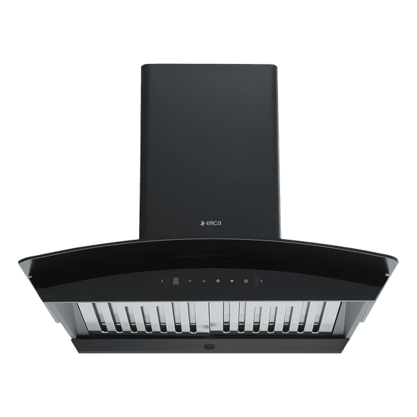 elica WDAT HAC 60 MS BLDC NERO 60cm 1425m3/hr Ducted Wall Mounted Chimney with Durable Design (Black)_1