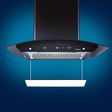 elica WDFL 606 HAC MS NERO 60cm 1200m3/hr Ducted Auto Clean Wall Mounted Chimney with Touch Control Panel (Black)_4