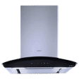elica GLACE EDS HE LTW 60 BK NERO T4V LED 60cm 1010m3/hr Ducted Wall Mounted Chimney with Touch Control Panel (Silver)_1