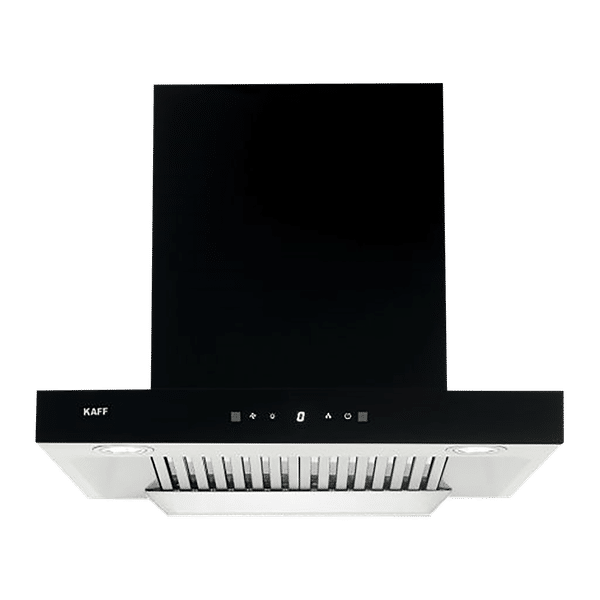 KAFF VITO DHC 60cm 1180m3/hr Ducted Auto Clean Wall Mounted Chimney with Touch Control Panel (Black)_1