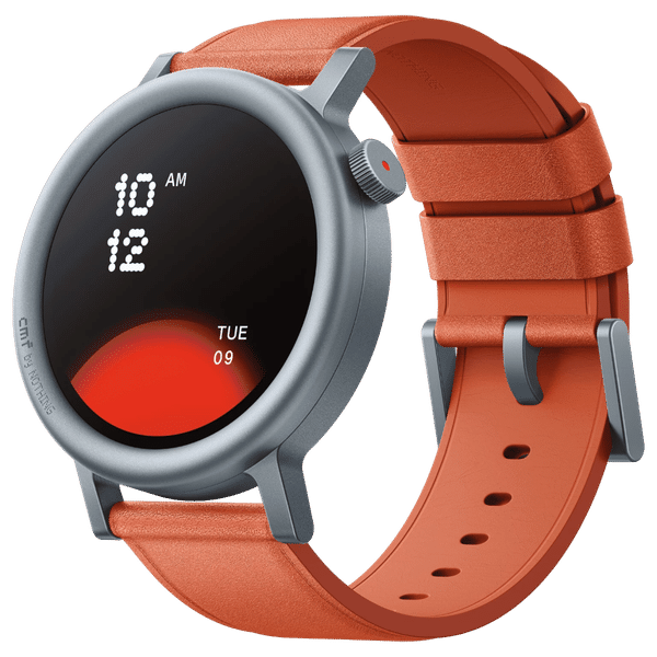 Nothing Watch Pro 2 Smartwatch with Bluetooth Calling (33.52mm AMOLED Display, IP68 Water Resistant, Orange Strap)_1