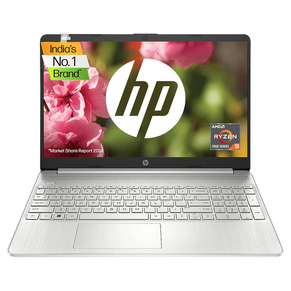 HP 15s-eq2143AU AMD Ryzen 3 5300U Thin & Light Laptop (8GB, 512GB SSD, Windows 11 Home, 15.6 inch Full HD Display, MS Office 2019, Natural Silver, 1.69 KG)_1