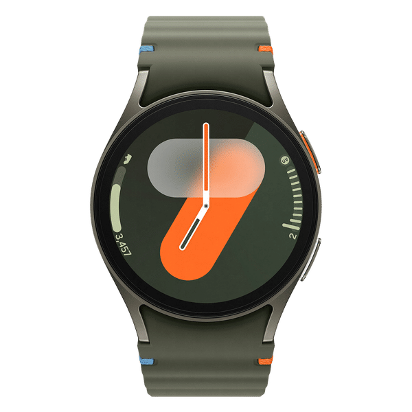 SAMSUNG Galaxy Watch 7 BT Wear OS Smartwatch (40mm Super AMOLED Display, 3nm Processor, Green Strap)_1