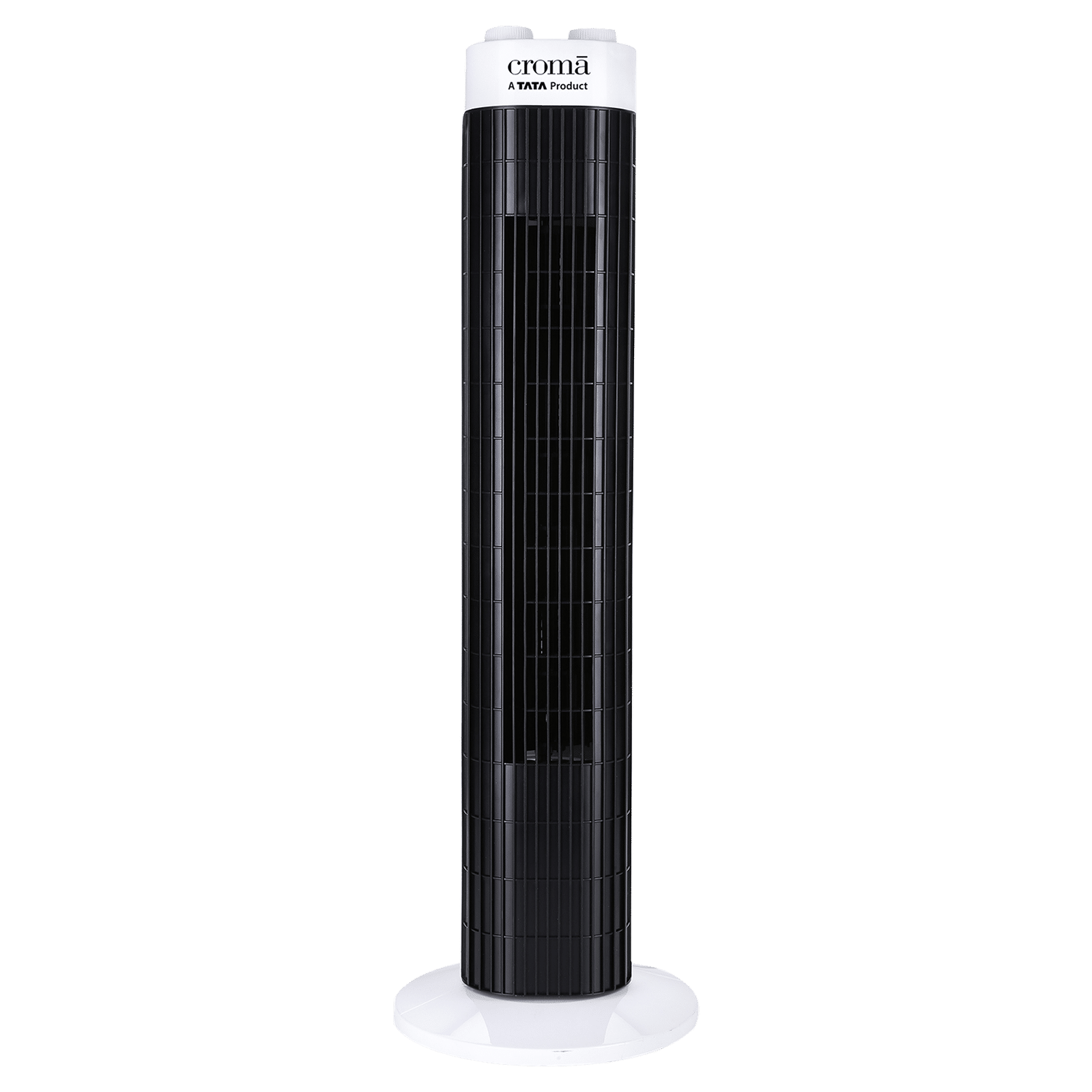 Croma Bladeless 540 m3/hr Air Delivery Tower Fan (Blade Free Design, White & Black)