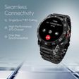 fastrack Magnus FX3 Smartwatch with Bluetooth Calling (37mm UltraVU Display, IP68 Water Resistant, Black Metal Strap)_4
