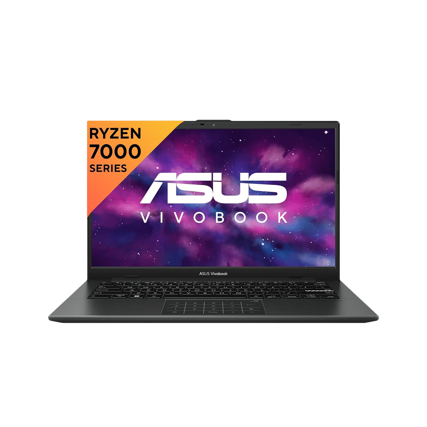 ASUS E1404FA AMD Ryzen 3 Laptop (8GB, 512GB SSD, Windows 11 Home, 14 inch FHD Display, MS Office 2021, Mixed Black, 1.38Kg)