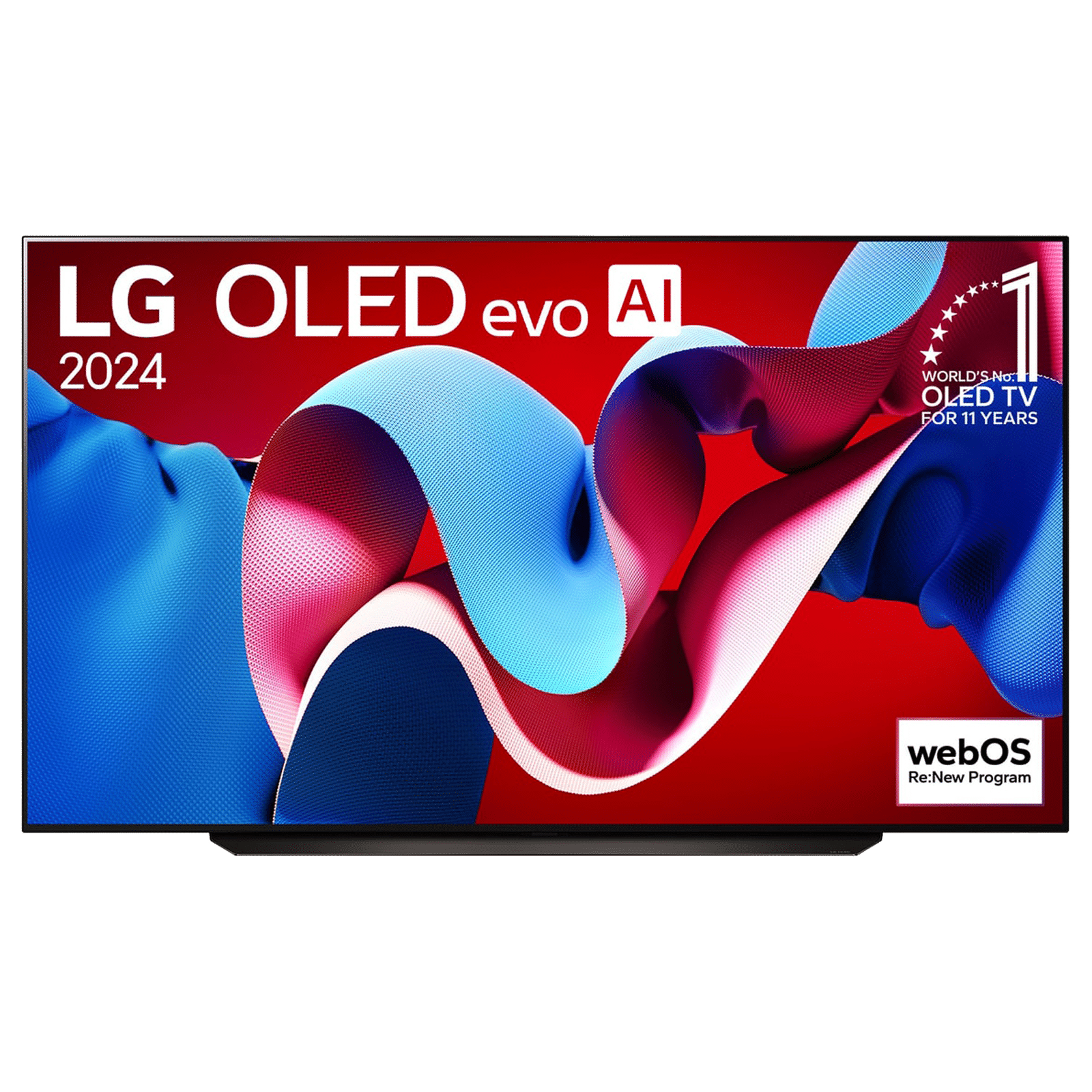 LG evo AI C4 210.82 cm (83 inch) OLED 4K Ultra HD WebOS 24 TV with Dolby Atmos (2024 model)