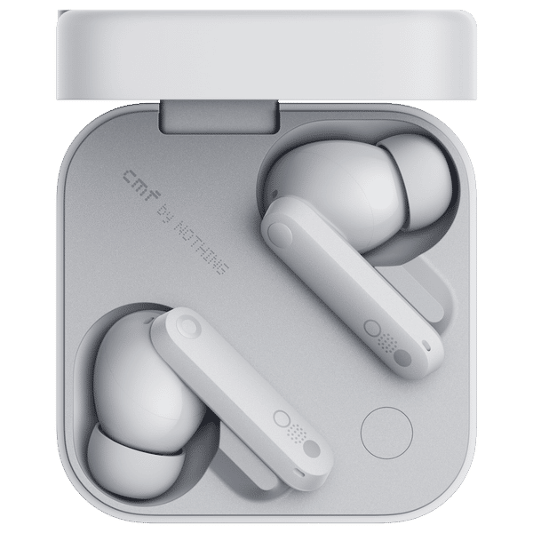 Nothing Buds Pro 2 TWS Earbuds with Active Noise Cancellation (IP55 Water & Dust Resistant, 43 Hours Playback, Light Grey)_1