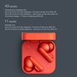 Nothing Buds Pro 2 TWS Earbuds with Active Noise Cancellation (IP55 Water & Dust Resistant, 43 Hours Playback, Orange)_4