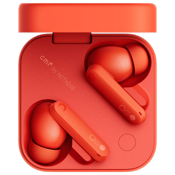 Nothing Buds Pro 2 TWS Earbuds with Active Noise Cancellation (IP55 Water & Dust Resistant, 43 Hours Playback, Orange)_1