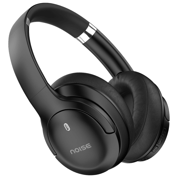 noise Four Bluetooth Headphone with Mic (Google Assistant Enabled, Over Ear, Carbon Black)_1