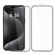 GRIPP Matte Tempered Glass for Apple iPhone 15 Pro Max (3D Rounded Edges)_2
