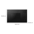 KAFF KMW HN6 28L Built-in Microwave Oven with Multi Programming Mode (Black)_2