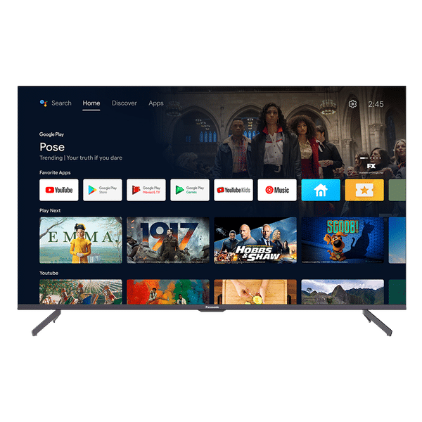 Panasonic LX 139 cm (55 inch) 4K Ultra HD LED Android TV with Alexa Compatibility_1