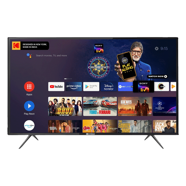 KODAK 7X Pro 108 cm (43 inch) Full HD LED Smart Android TV with Google Assistant (2021 model)_1
