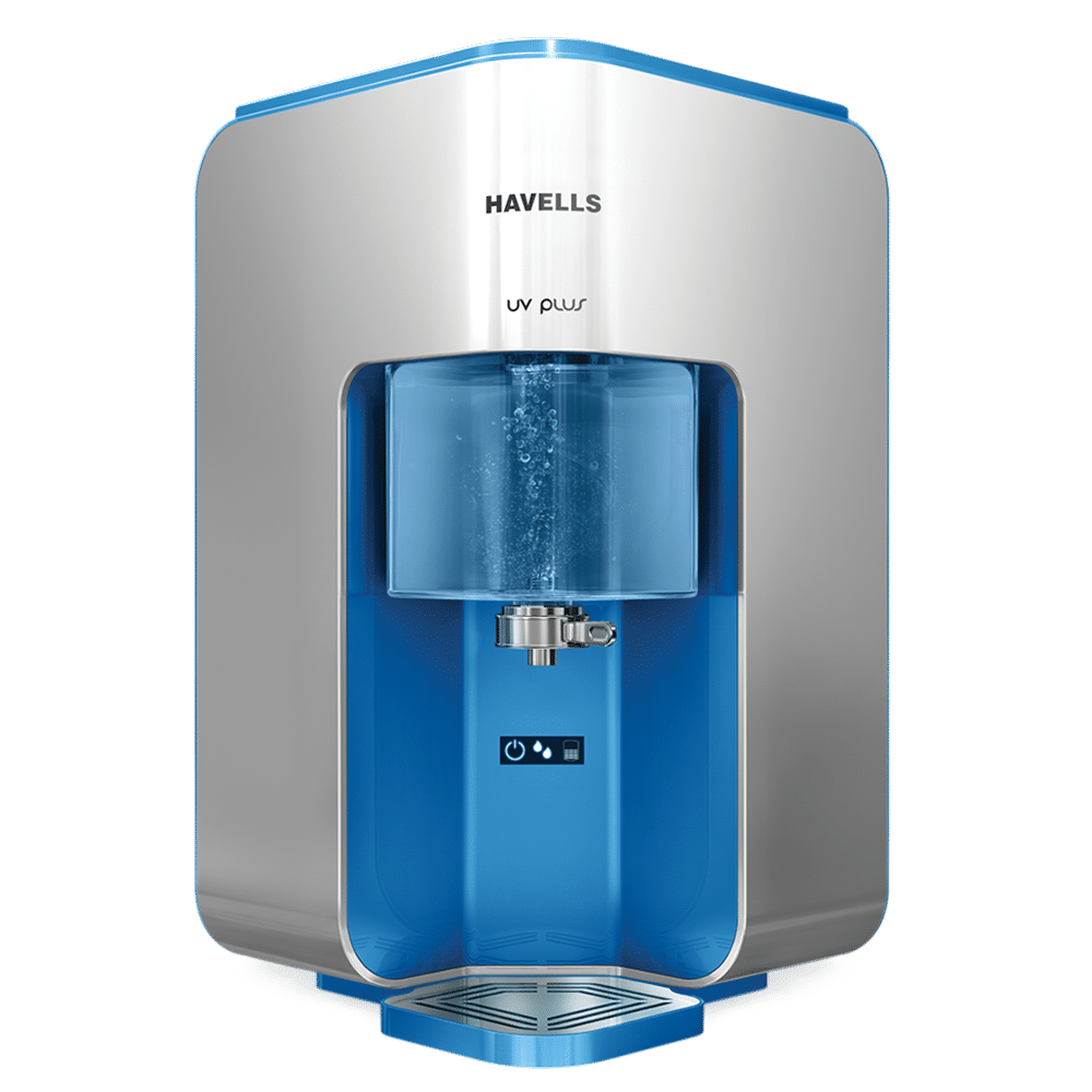 HAVELLS UV Plus 7L UV + UF Water Purifier with 5 Stage Purification (Blue/White)