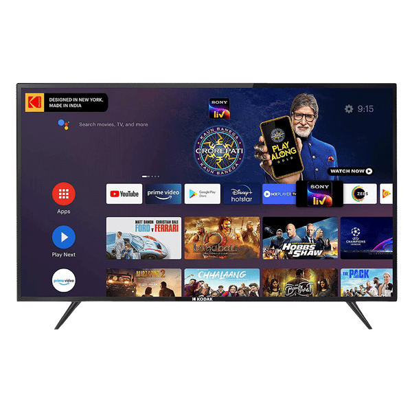 KODAK 7X Pro 108 cm (43 inch) 4K Ultra HD LED Android TV with Google Assistant (2020 model)_1