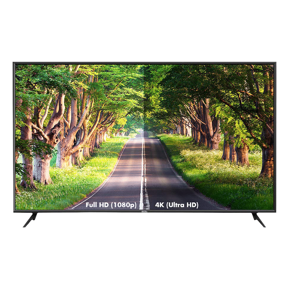 DETEL 140 cm (55 inch) 4K Ultra HD LED Android TV with Google Assistant (2018 model)