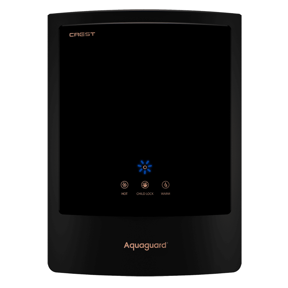 Aquaguard Crest UV Hot & Cold Water Purifier with Touch Sense Technology (Black)