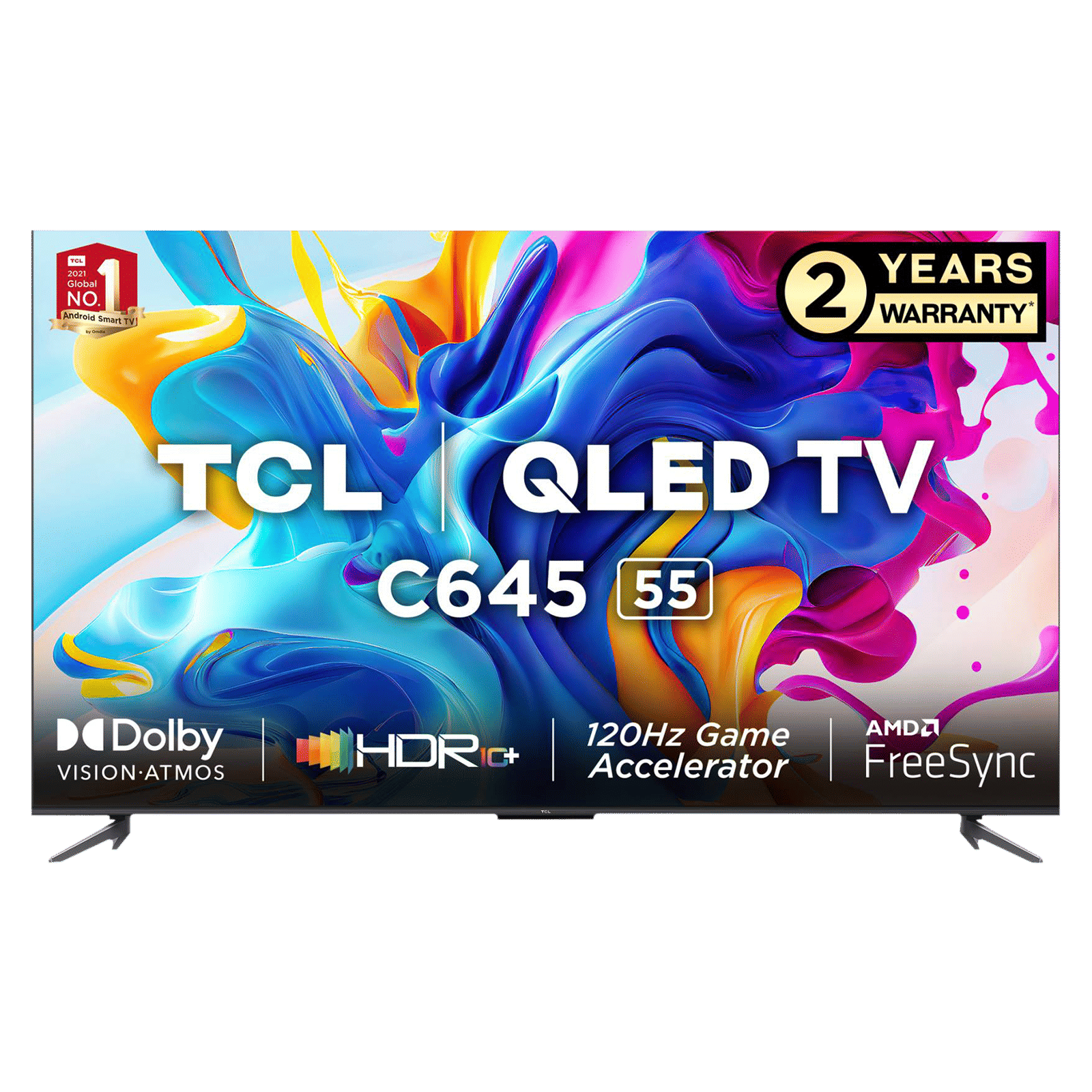 Buy TCL 55C645 140 cm (55 inch) QLED 4K Ultra HD Google TV with Dolby ...