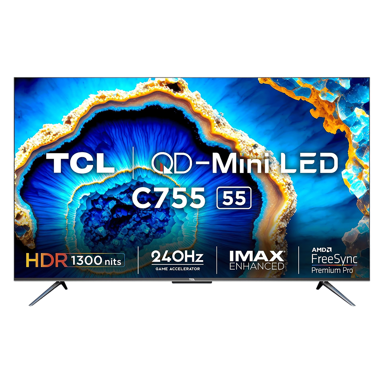 TCL C755 140 cm (55 inch) Mini LED 4K Ultra HD Google TV with Dolby Vision and Dolby Atmos (2023 model)