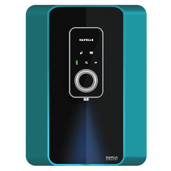 HAVELLS Digiplus Alkaline 7L RO + UV Water Purifier with 8 Stage Purification (Blue/Green)_1