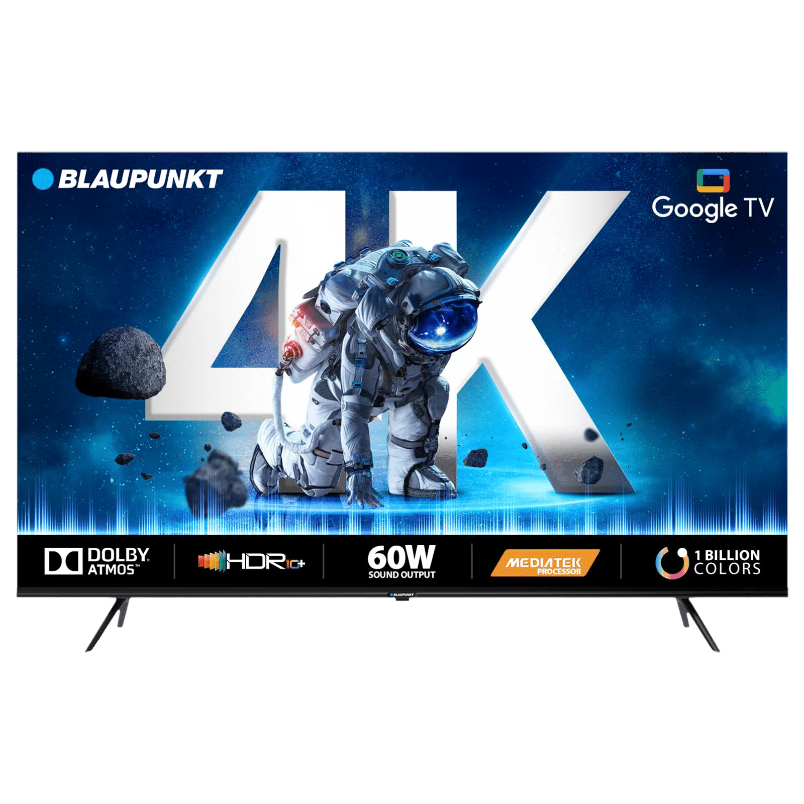 Blaupunkt Tv BLAUPUNKT CyberSound G2 126 cm (50 inch) LED 4K Ultra HD Google TV with Dolby Vision and Dolby Atmos (2023 model)