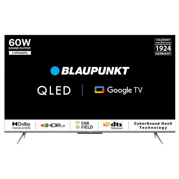 BLAUPUNKT 50QD7010 126 cm (50 inch) QLED 4K Ultra HD Google TV with Dolby Vision & Dolby Atmos (2022 model)_1