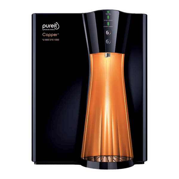 pureit Copper + Eco Mineral 8L RO + UV + MF Water Purifier with Advanced 7 Stage Purification And Eco Recovery Technology (Black)_1